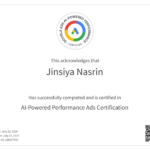 jinsiya-nasrin_Ai_powered_performance_Ads_certificate